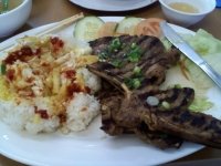 BBQ Pork w/ rice and fried egg